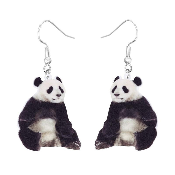 Enchanting Animal Delights: Playful Acrylic Earrings Set for Women