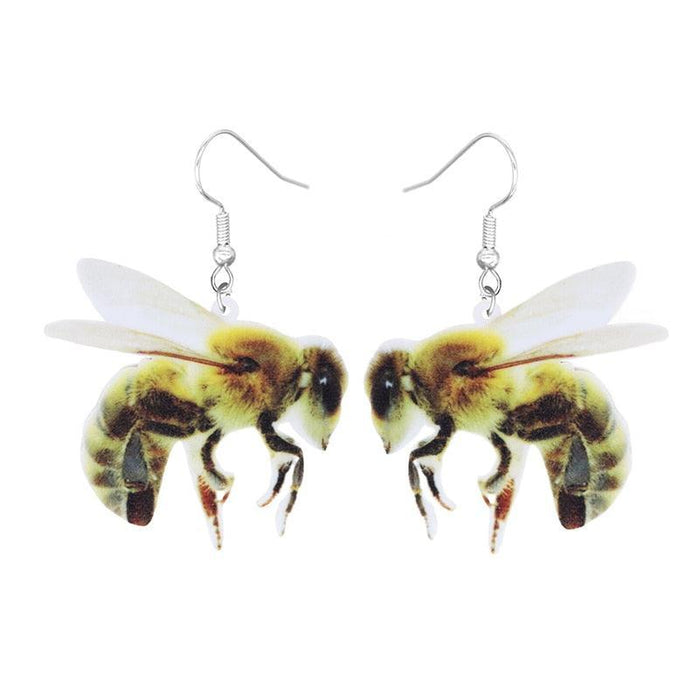 Charming Animal-Themed Acrylic Earrings for the Fashion-Forward Individual