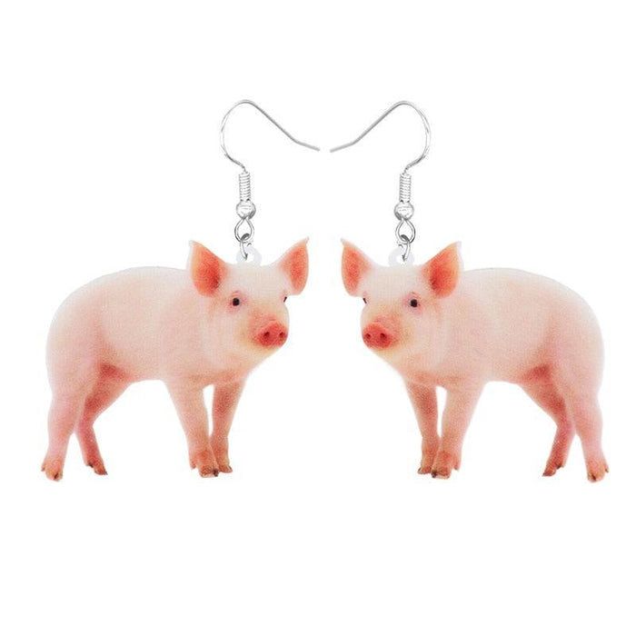 Charming Animal-Themed Acrylic Earrings for the Fashion-Forward Individual