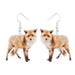 Enchanting Animal Delights: Playful Acrylic Earrings Set for Women