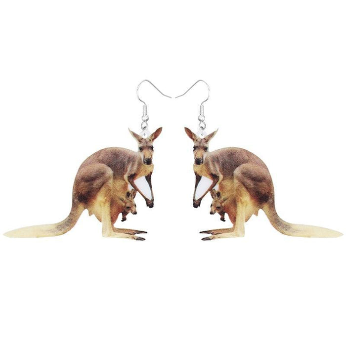 Charming Animal-Themed Acrylic Earrings for the Fashion-Forward Individual