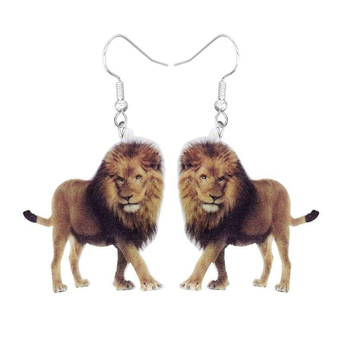 Charming Animal-Themed Acrylic Earrings for the Fashion-Forward Individual