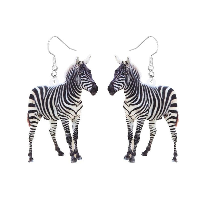 Enchanting Animal Delights: Playful Acrylic Earrings Set for Women