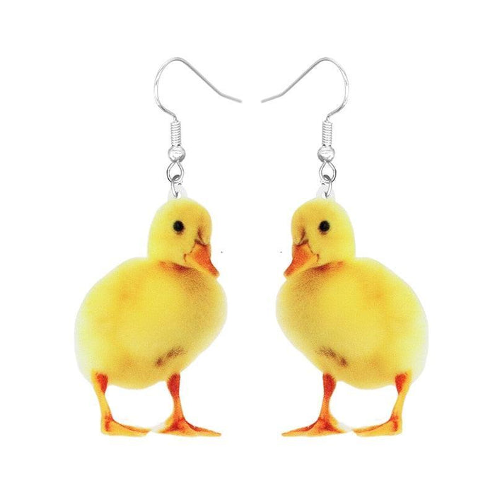 Charming Animal-Themed Acrylic Earrings for the Fashion-Forward Individual