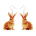 Charming Animal-Themed Acrylic Earrings for the Fashion-Forward Individual