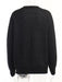 Chic Lightweight Embroidered Knit Sweater - Women's Versatile All-Season Top