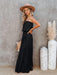 Chic Backless Lace Maxi Dress for Fashion-Forward Women