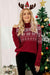 Winter Wonderland Christmas Snowflake Turtleneck Sweater - Women's Festive Fair Isle Pullover