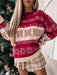 Charming Snowflake Sweater for Effortless Winter Style