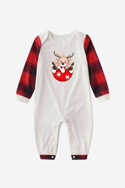 Snuggly Plaid Infant Onesie