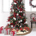 Elegant Plaid Christmas Tree Skirt - Infuse Your Home with Holiday Cheer