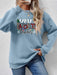 Cozy Alphabet Crewneck Sweater in Timeless Style