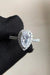 Elegant Teardrop Moissanite Cluster Ring - A Classic Touch of Luxury