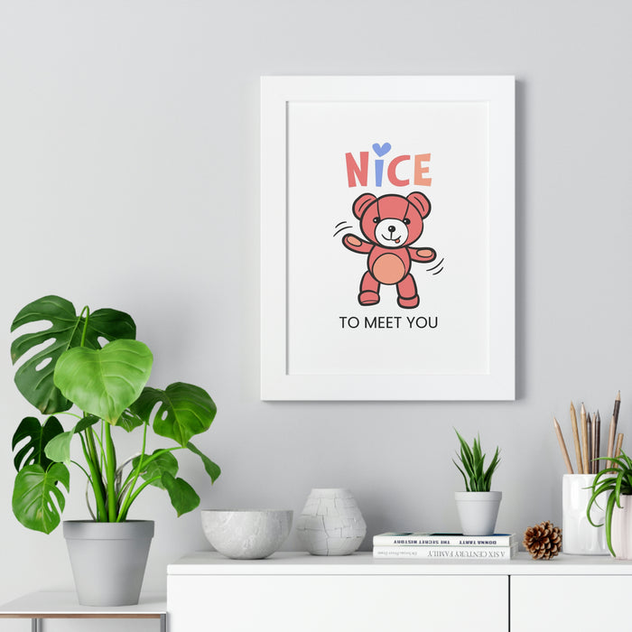 Eco-Chic Vertical Poster for Sustainable Home Styling