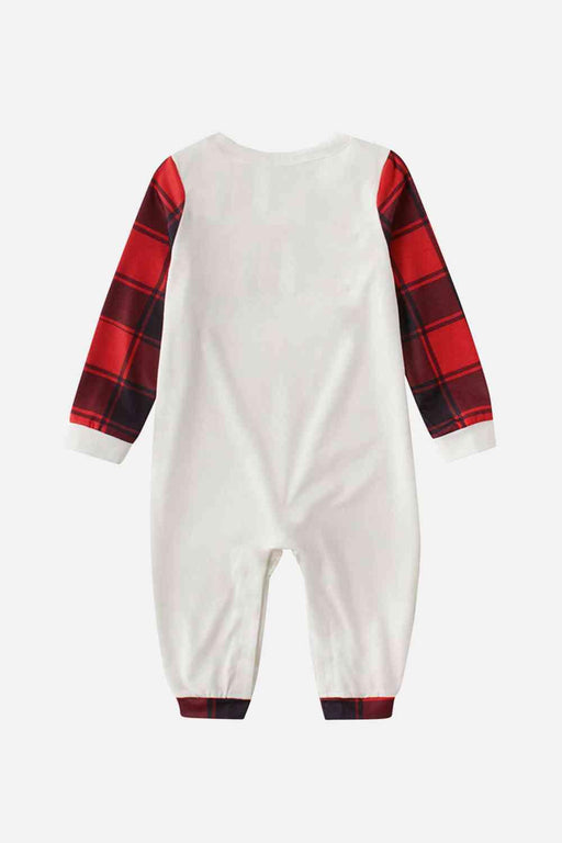 Snuggly Plaid Infant Onesie