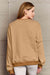 Chic Ivory Elegance Long Sleeve Cotton-Polyester Sweater