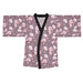 Japanese Blossom Serenity Kimono Robe with Bell Sleeves