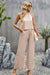 Sophisticated Grecian Sleeveless Top and Pants Set