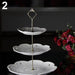 Elegant Customizable Crown Cake Stand in Stainless Steel with 3 Tiers