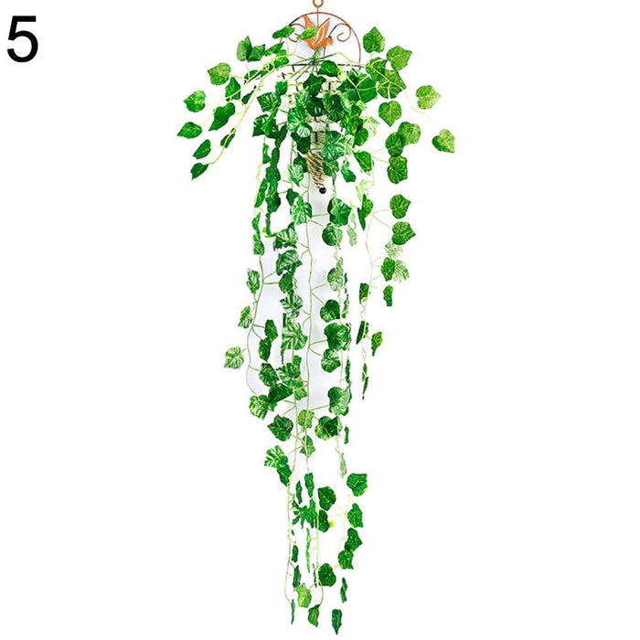 Realistic Greenery Leaf Garland: Transform Your Space with Nature's Charm