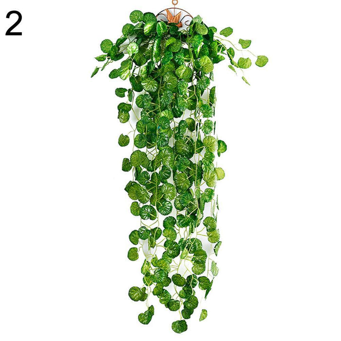 Realistic Greenery Leaf Garland: Transform Your Space with Nature's Charm