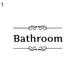 Quirky Toilet-Themed PVC Wall Decal Sticker for Bathroom Makeover