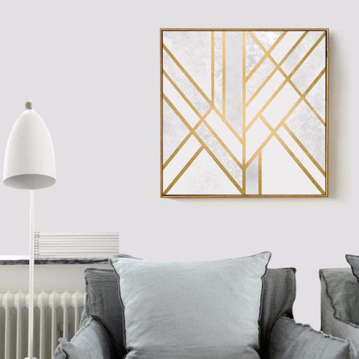 Nordic Style Irregular Abstract Art Piece for Contemporary Home Decor