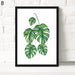 Green Botanical Leaf Canvas Wall Art - Enhance Your Home with Nature