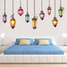 Ceiling Lamp Design Peel and Stick Wall Decals for Children's Bedroom Decor & Home Gift