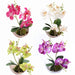 Elegant Faux Butterfly Orchid Bonsai - Stunning Home Decorative Accent