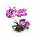 Elegant Faux Butterfly Orchid Bonsai - Stunning Home Decorative Accent