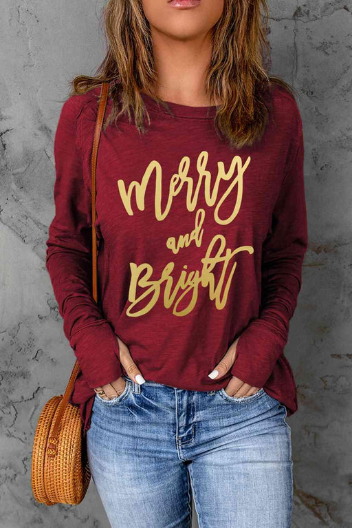 Festive Spirit Long Sleeve Holiday Tee