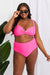 Chic Twisted Pink High-Waist Bikini Set - Stylish Swimwear by Marina West