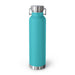 Festive Spirit 22 Oz Stainless Steel Vacuum Insulated Water Bottle with Wide Mouth