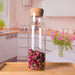 Glass Bottle with Handblown Cork Seal - Ideal for Hot and Cold Drinks