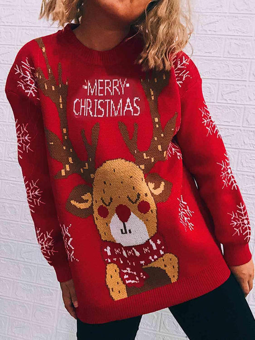 Festive Comfort Knit Holiday Jumper