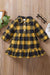 Girls' Plaid Ruffle Dress for Toddlers