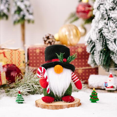 Whimsical Christmas Gnome Figurine for Festive Home Decor