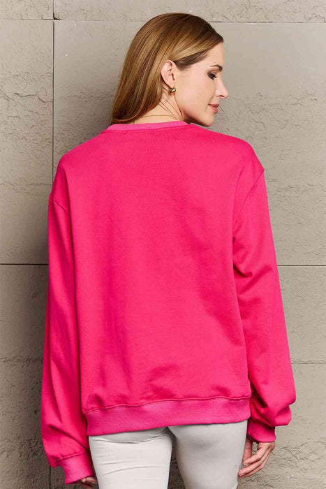 Classic Comfort Cotton-Poly Blend Sweatshirt with Timeless Round Neck