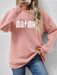 Statement Cozy Graphic Pullover Sweatshirt