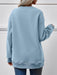 Cozy Oversized Polyester Round Neck Sweatshirt for Ultimate Comfort