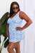 Blue Blossom Flare Swimsuit Dress by Marina West Swim