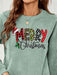 Festive Cheer Merry Christmas Graphic Sweatshirt