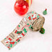 Premium Christmas Satin Craft Ribbon - 5m Luxurious Polyester for Holiday Decor