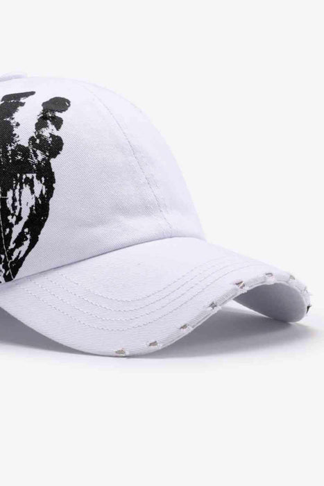 Urban Edge Distressed Graphic Cap