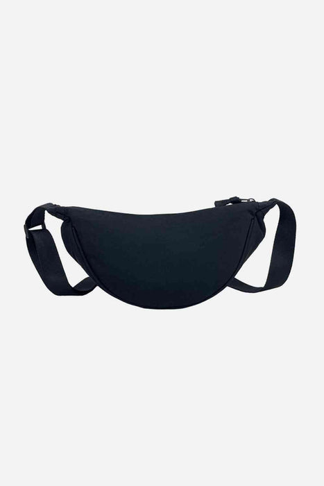 Nylon Solid Pattern Waist Pack for Stylish Essential Storage