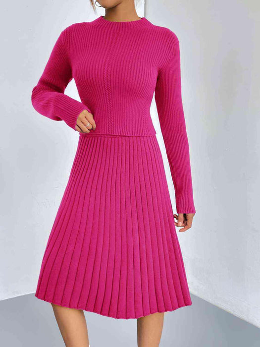 Cozy Ribbed Lounge Wear Set