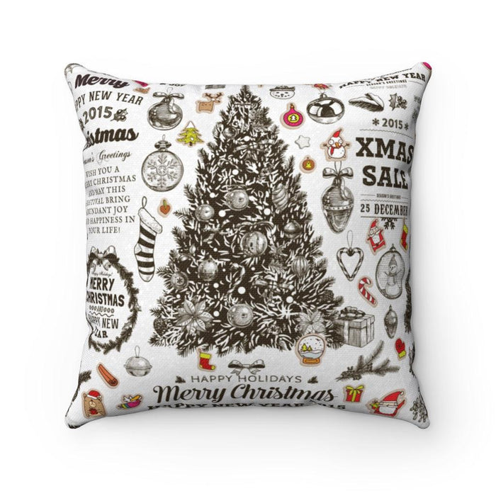 Chic Dual-Sided Holiday Pillow Cover Set by Maison d'Elite