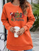 "Joyful Greetings" Christmas Graphic Holiday Sweatshirt