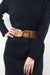 Chic Elastic PU Leather Belt with Stylish Double D Buckle